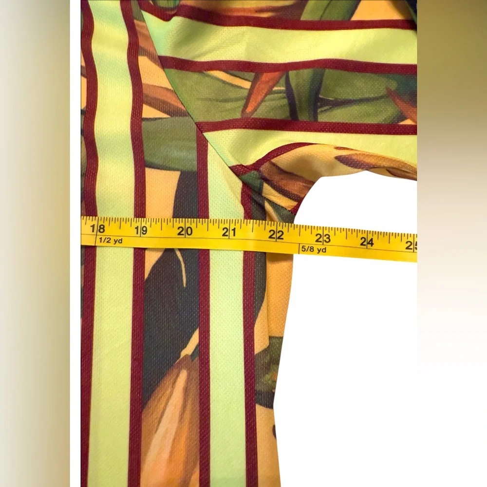 Adidas x FARM Rio Tropical Print Jersey Sporty Dress JD6284 Size Small NWT - Picture 10 of 17